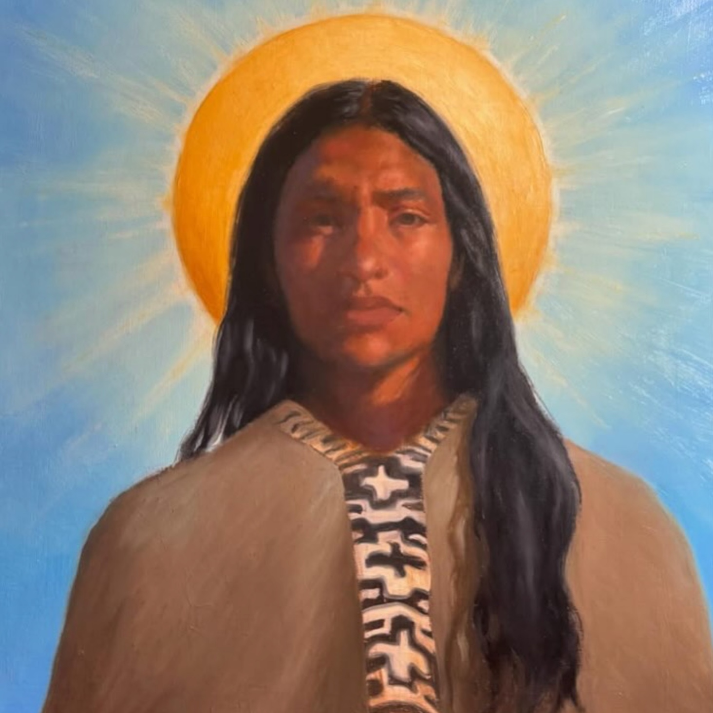 My Great-Grandfather's Jesus (El Jes&uacute;s de Mi Bisabuelo) Print, , large image number 0