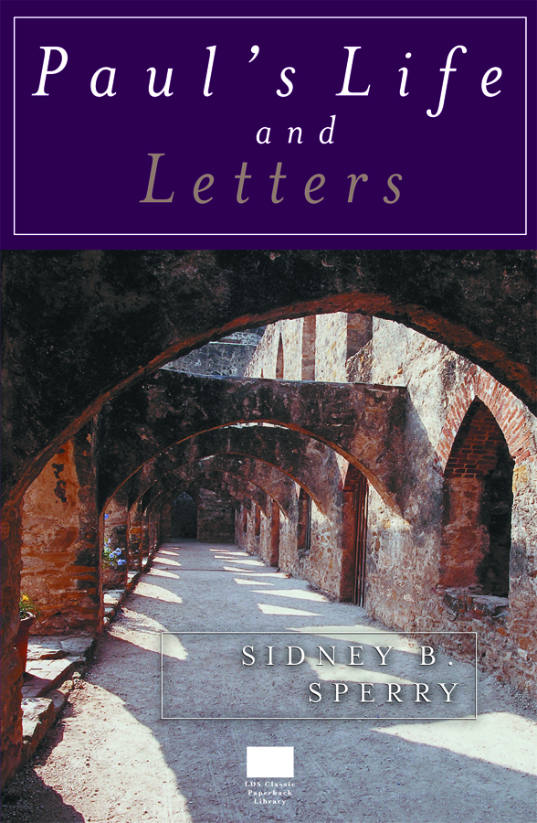 Paul's Life and Letters