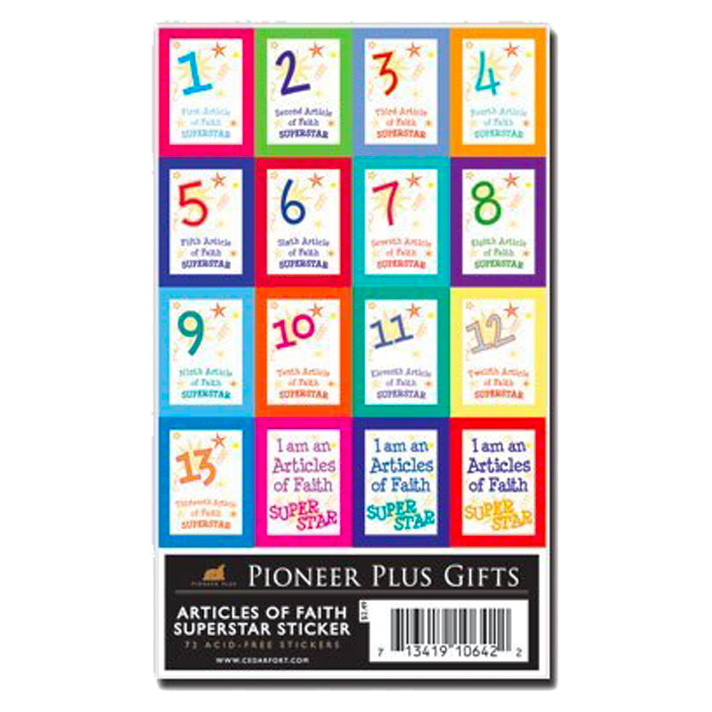 Articles of Faith Stickers