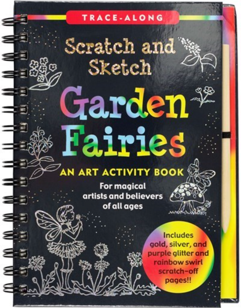 Scratch and Sketch Garden Fairies