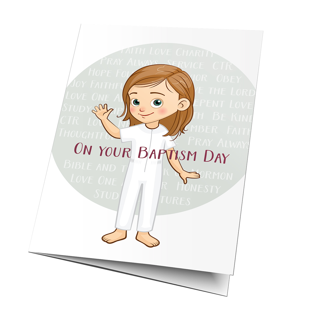 Happy Baptism Card, , large