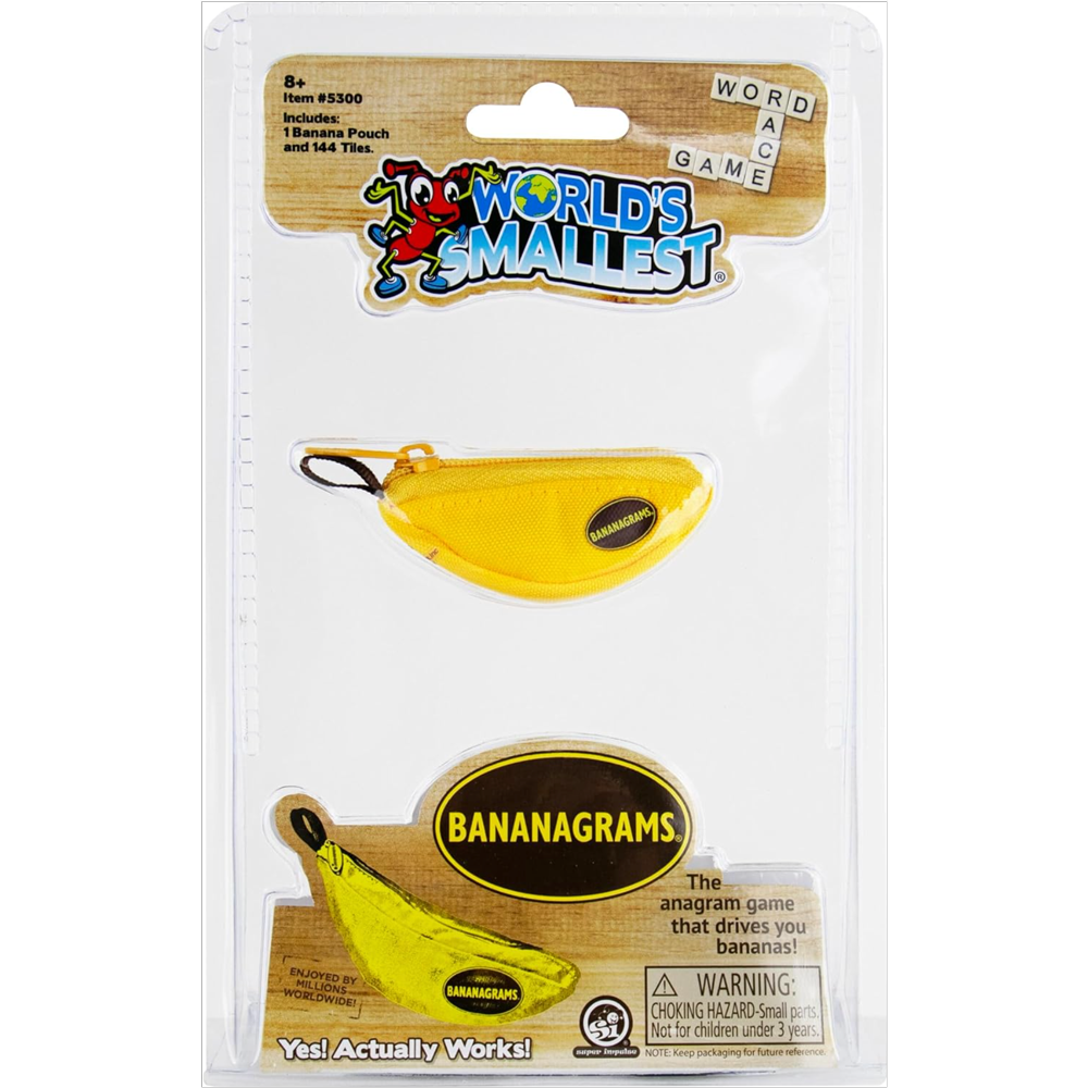 'World's Smallest'  Bananagrams Game