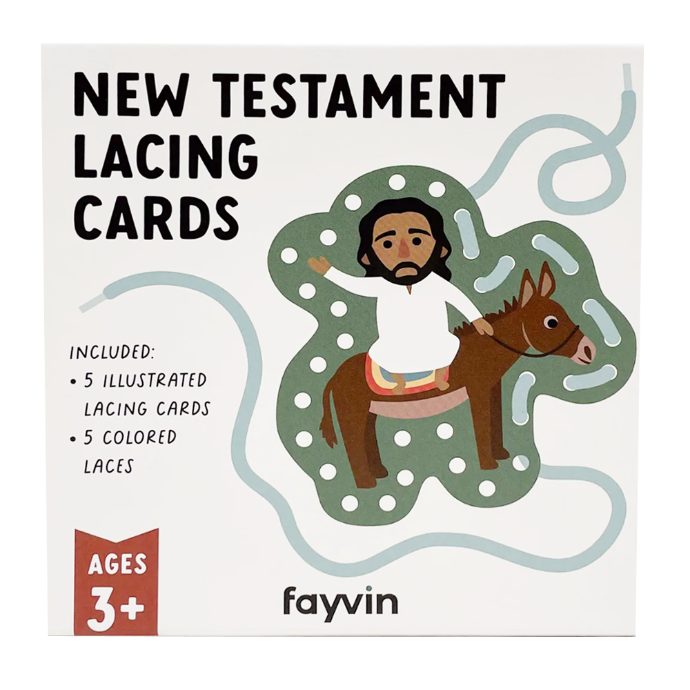 New Testament Lacing Cards