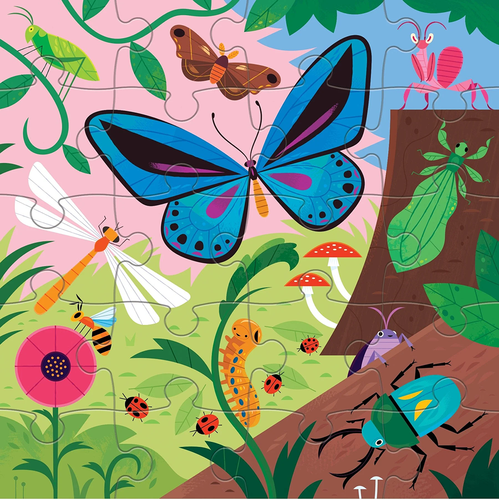 Bugs & Birds Magnetic Puzzles, , large image number 2