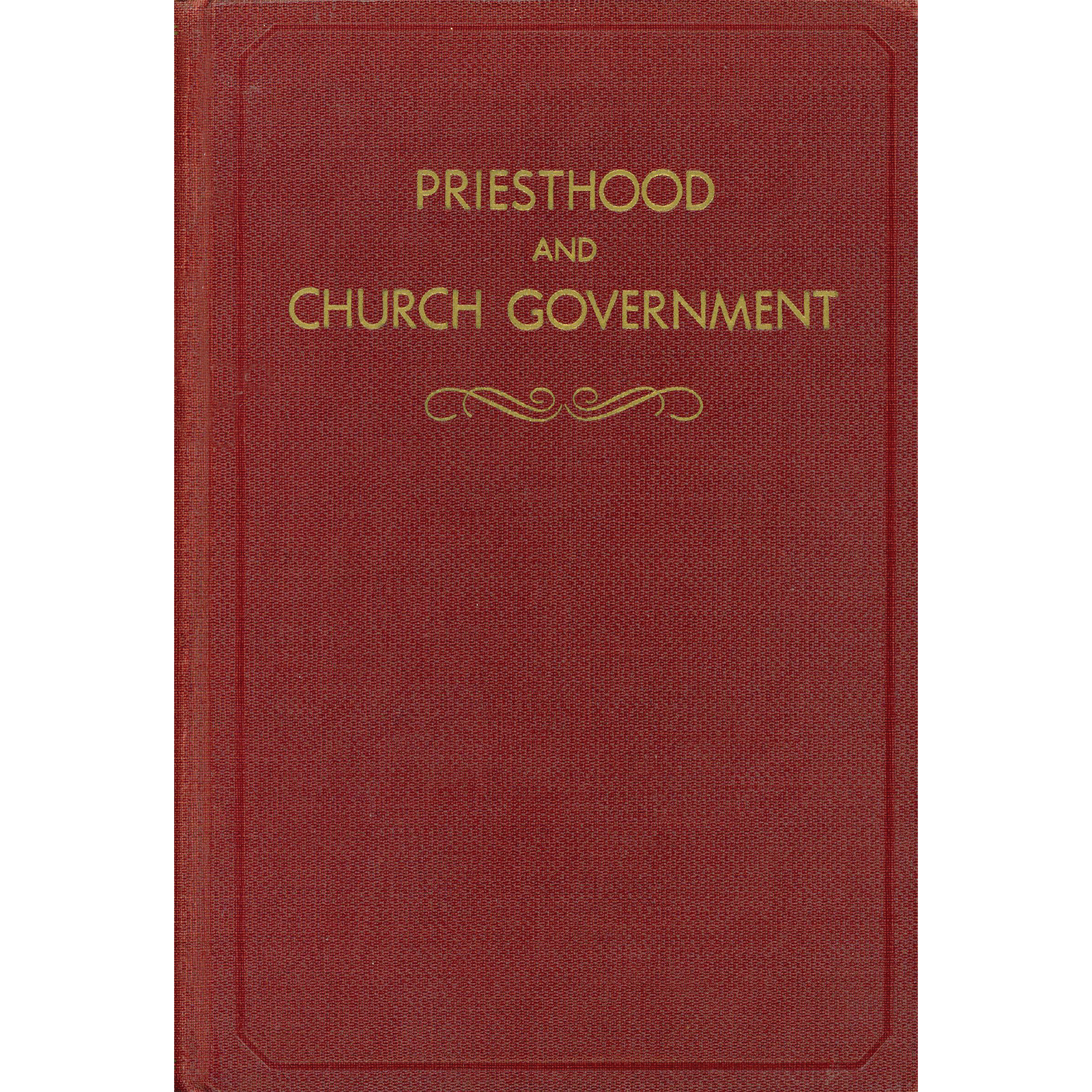 Priesthood and Church Government, , large image number 0