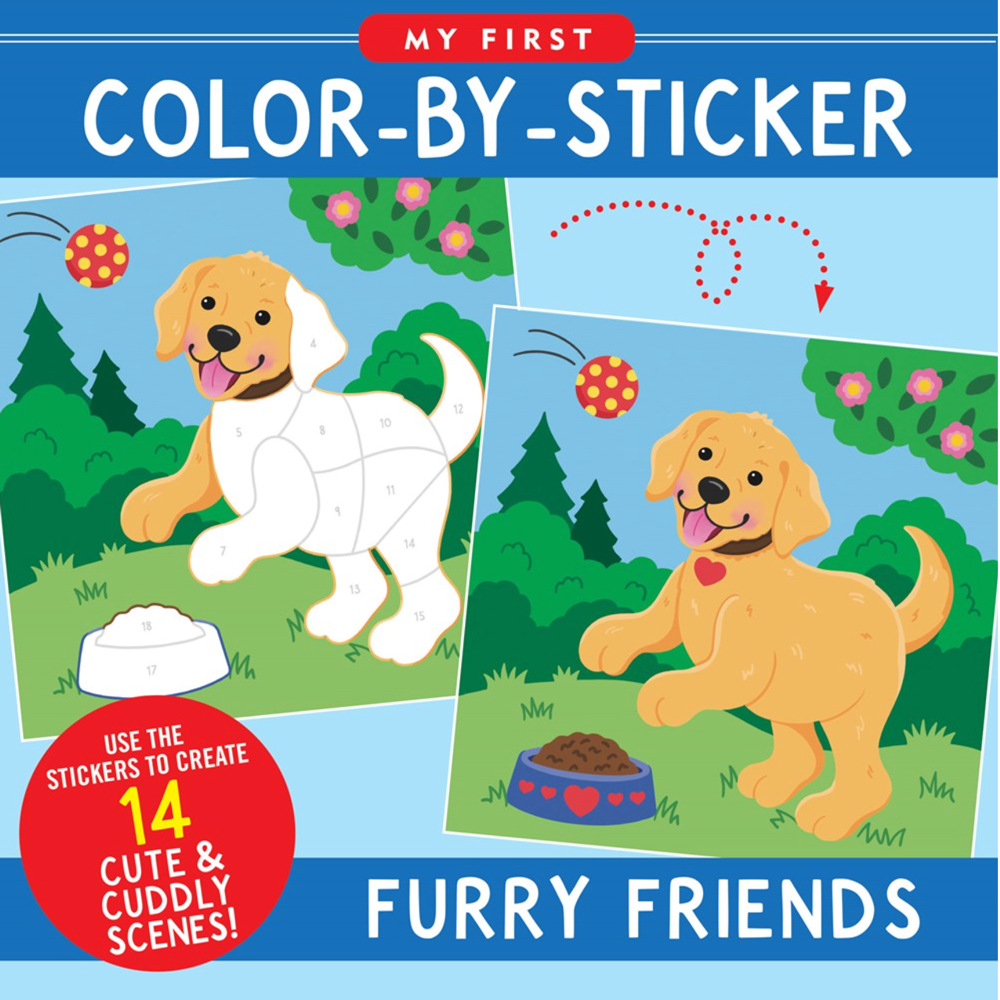 Color by Sticker Furry Friends