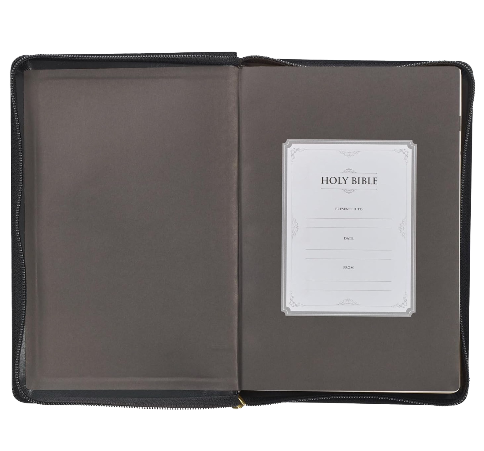 KJV Holy Bible, Giant Print, Faux Leather, Black, , large image number 3
