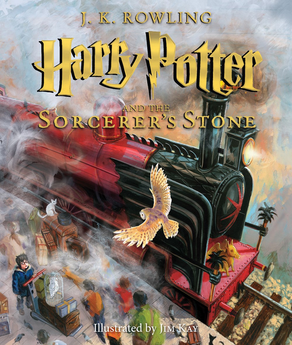 Harry Potter and the Sorcerer's Stone (Harry Potter, Book 1) The Illustrated Edition