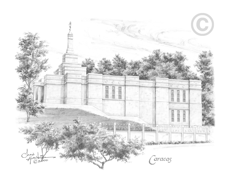 Caracas Venezuela Temple Recommend Holder, , large