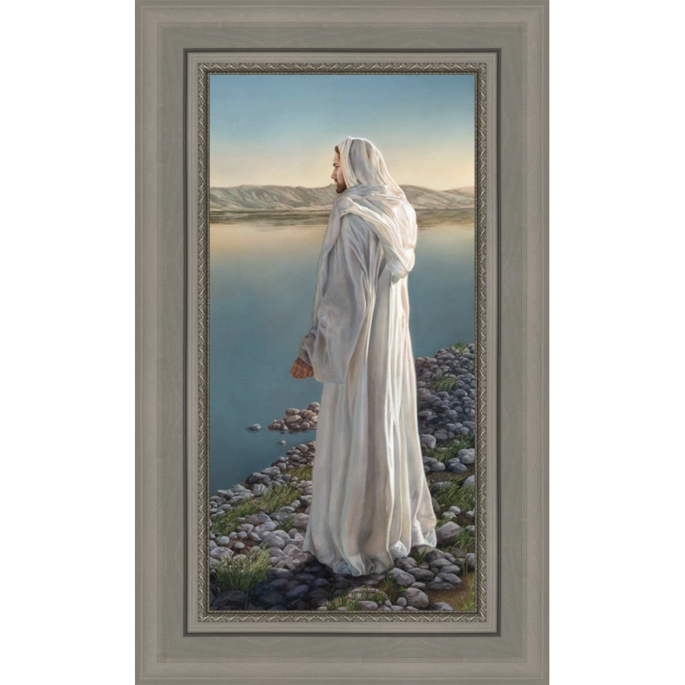 Come, Follow Me (23x37 Framed Size)