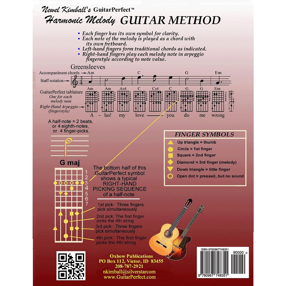 Harmonic Melody Guitar Method Songbook, , large