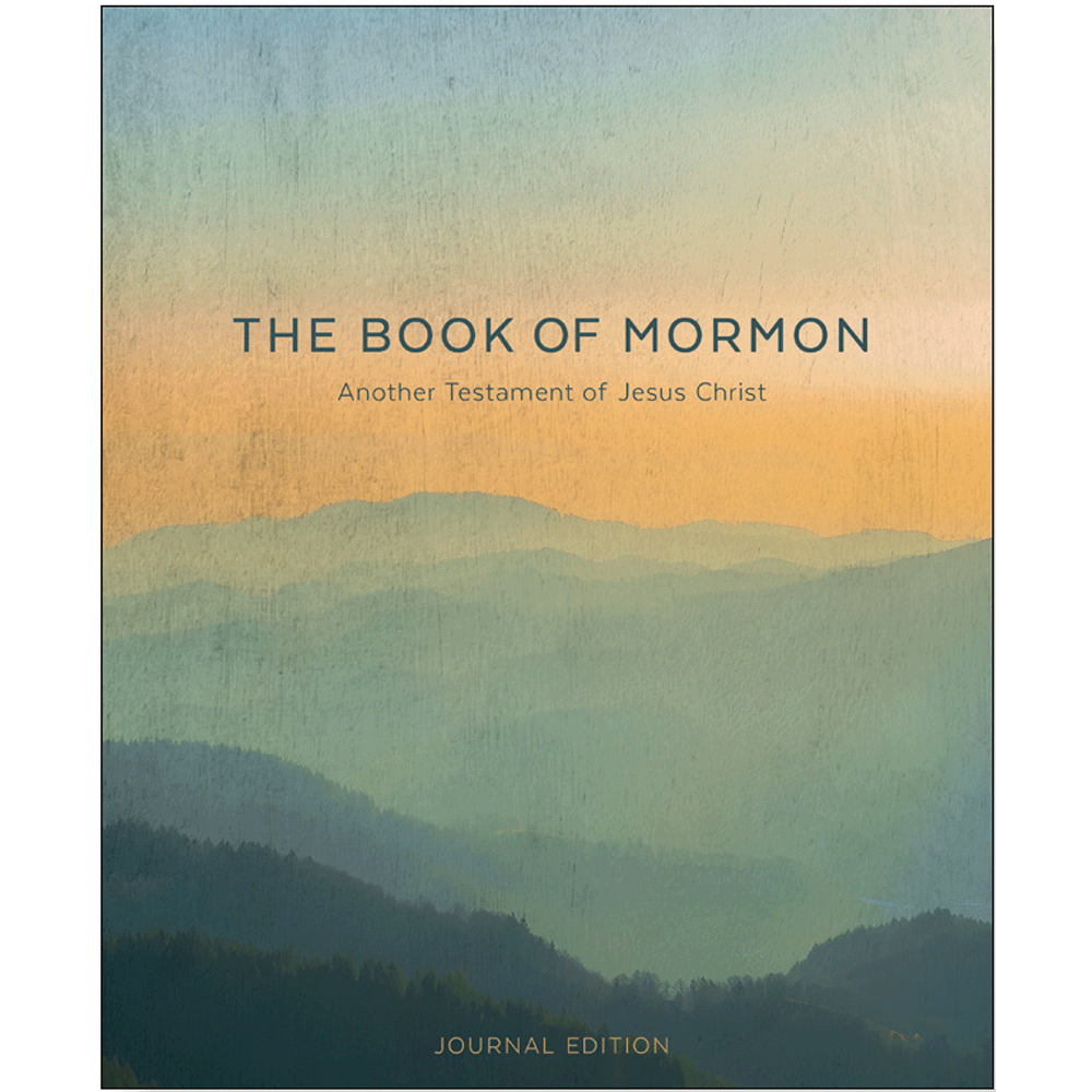 The Book of Mormon, Journal Edition, Mountains (Lined)