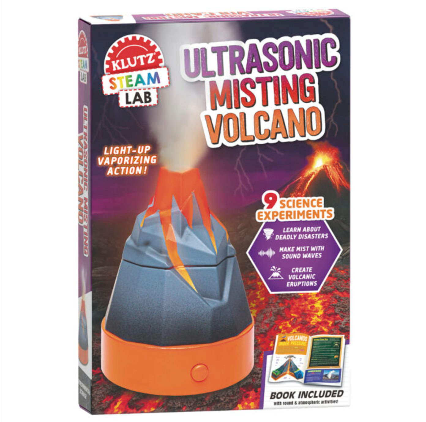 Ultrasonic Misting Volcano