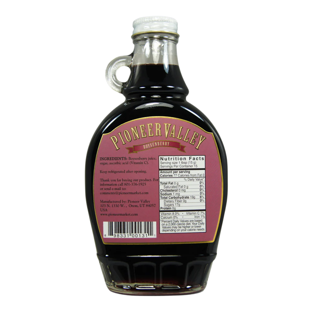 Syrup Boysenberry 11.5 Oz, , large
