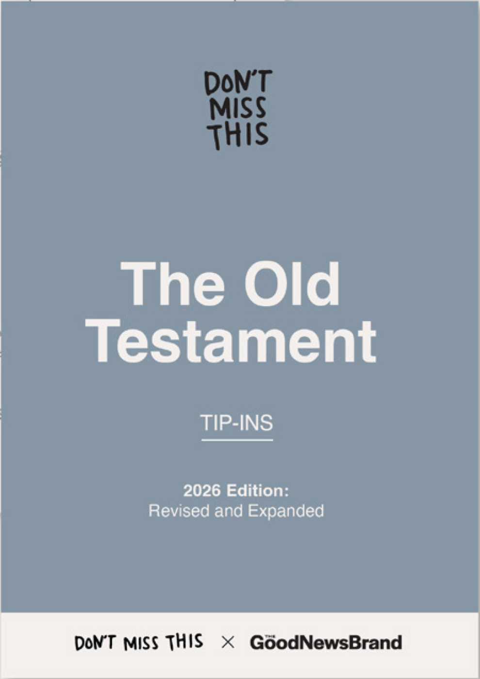 Don't Miss This 2026 Old Testament Tip-In Set, , large image number 0