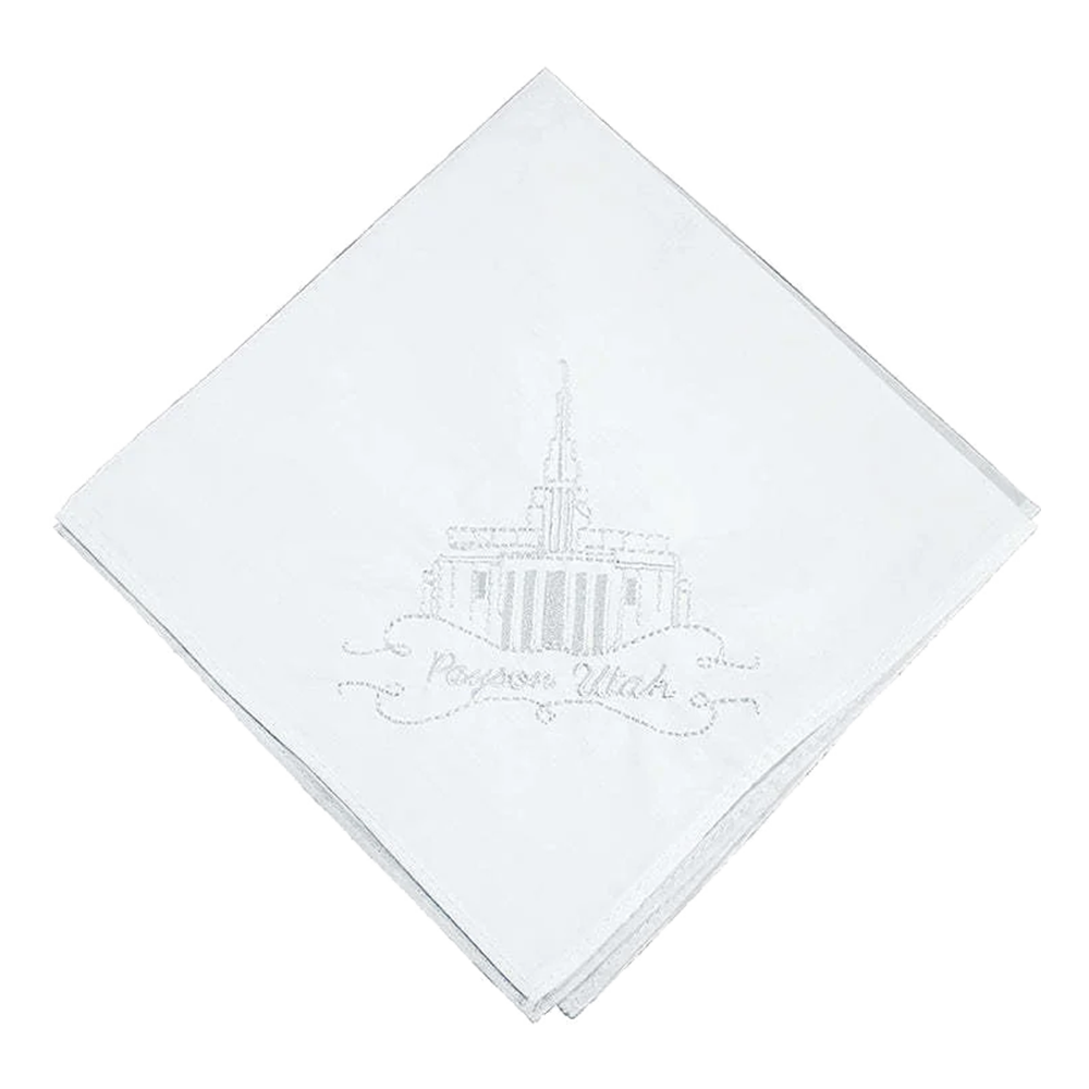 Payson Utah Temple Handkerchief