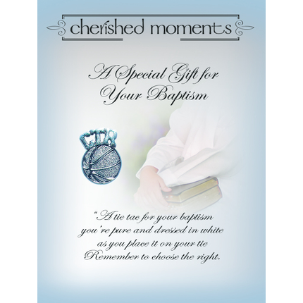 CTR Baptism Basketball Tie Pin