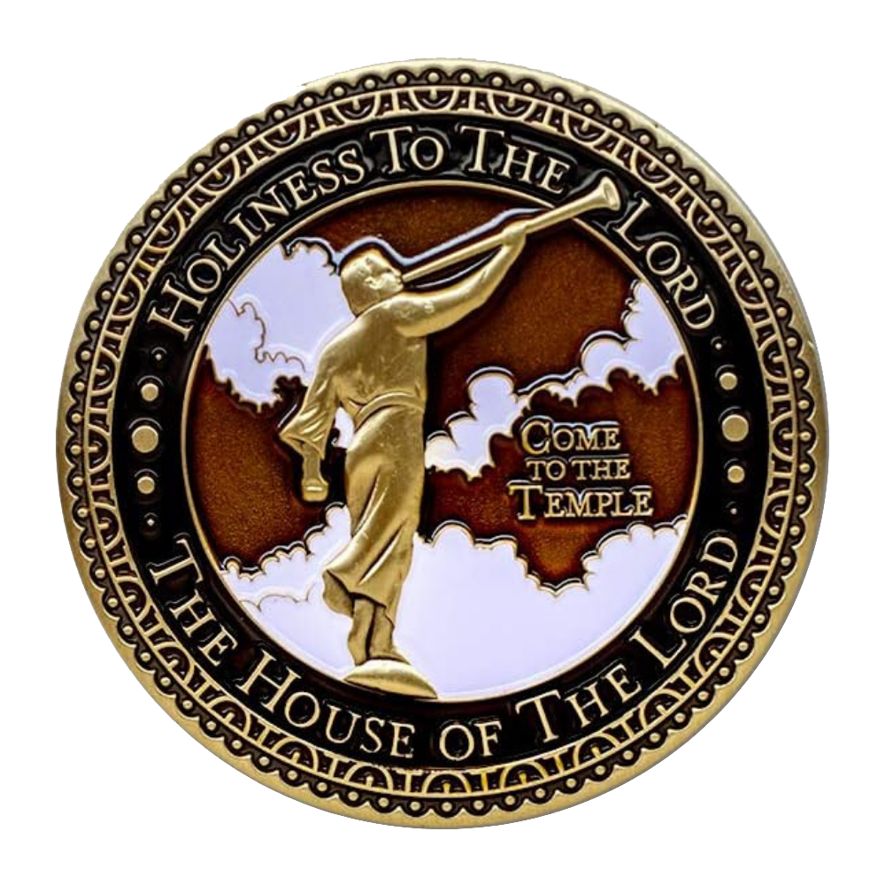 Red Cliffs Utah Temple Medallion Coin, , large image number 2