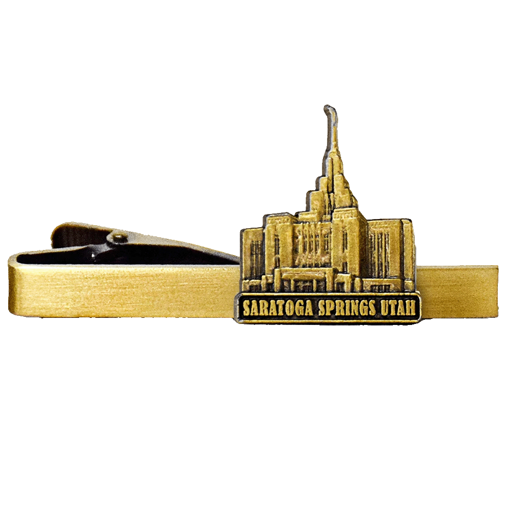 Saratoga Springs Temple Tie Bar