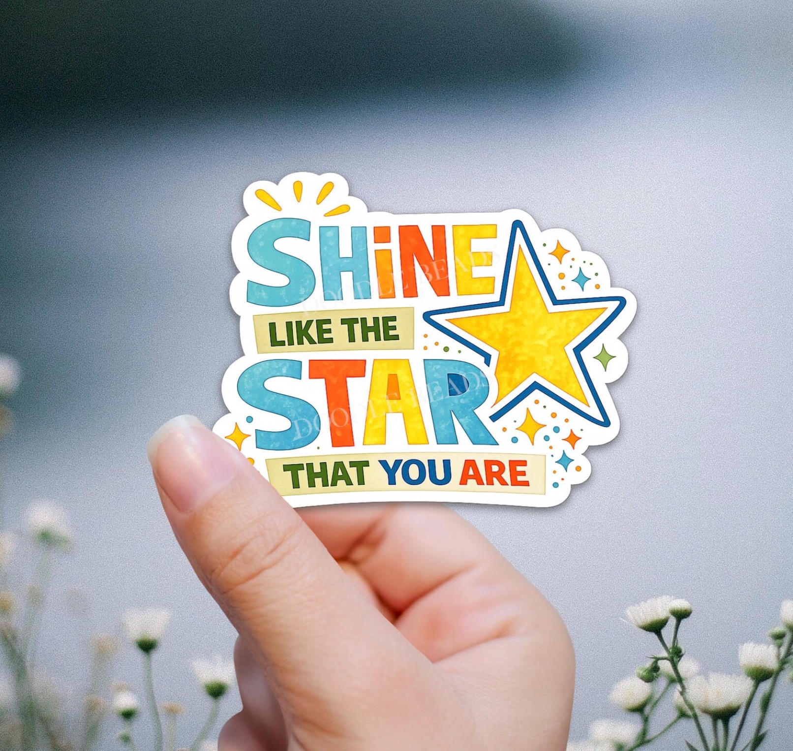 Shine Like a Star Sticker, , large image number 2