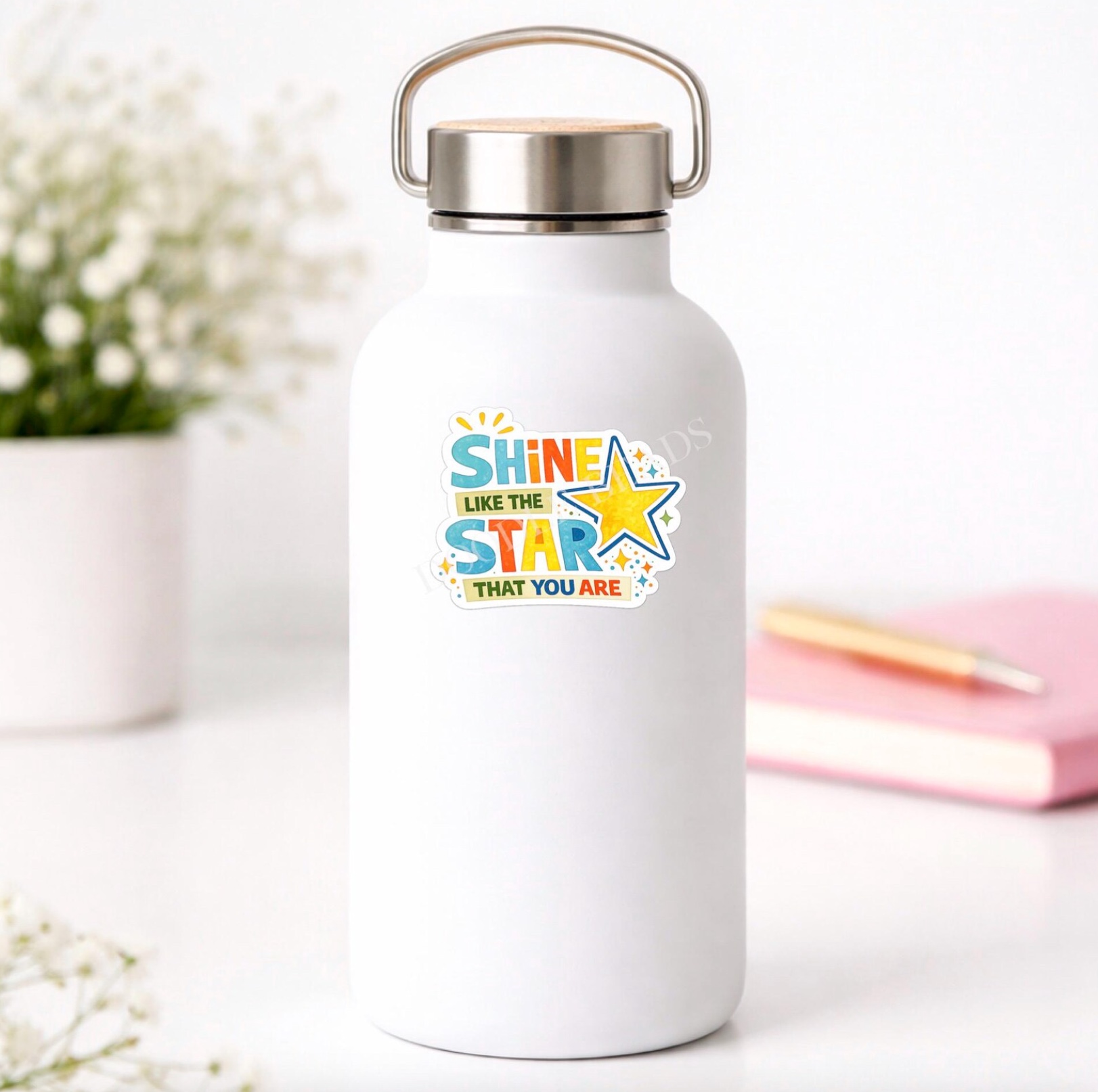 Shine Like a Star Sticker, , large