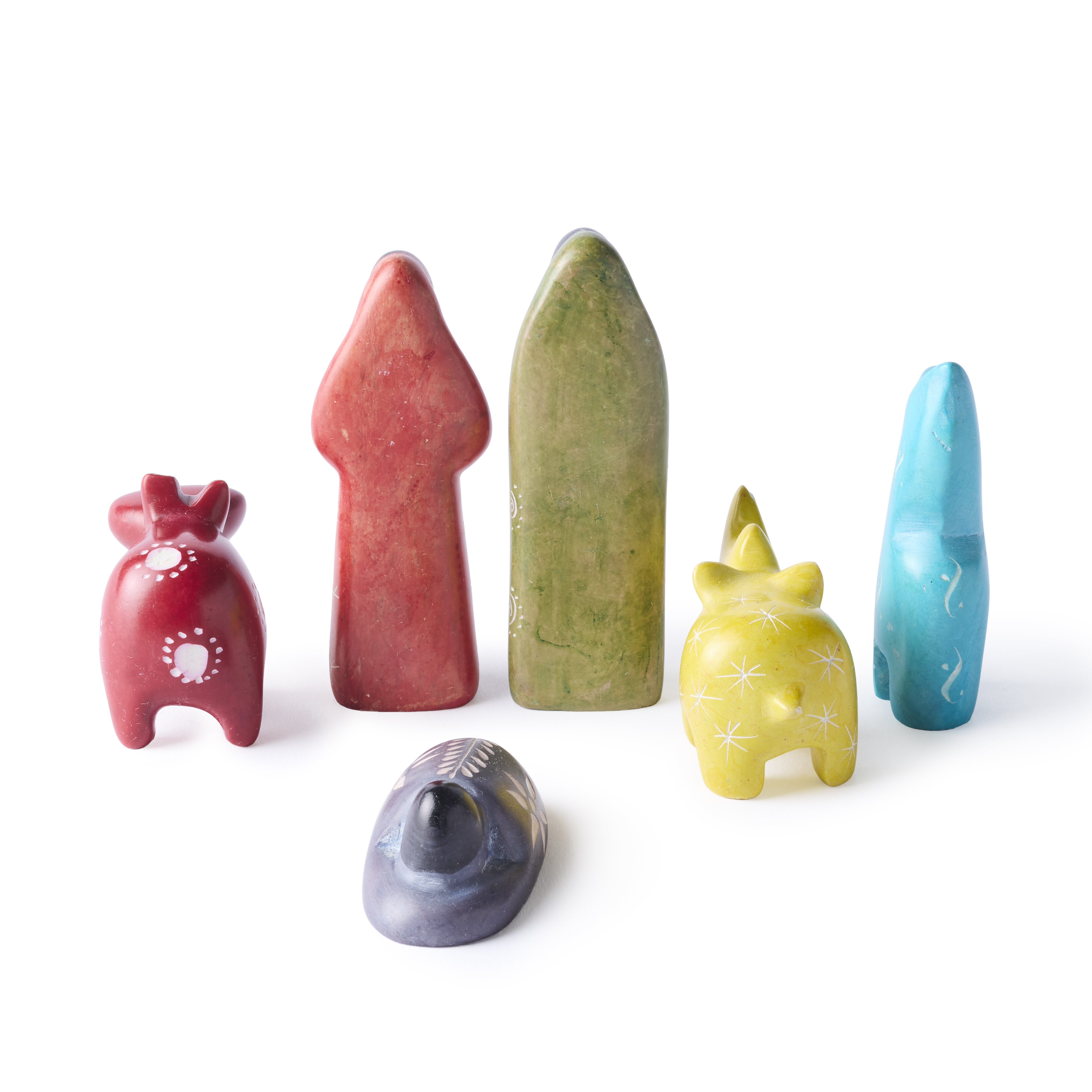 Kenya Soapstone Holy Family with Animals Nativity, , large image number 2