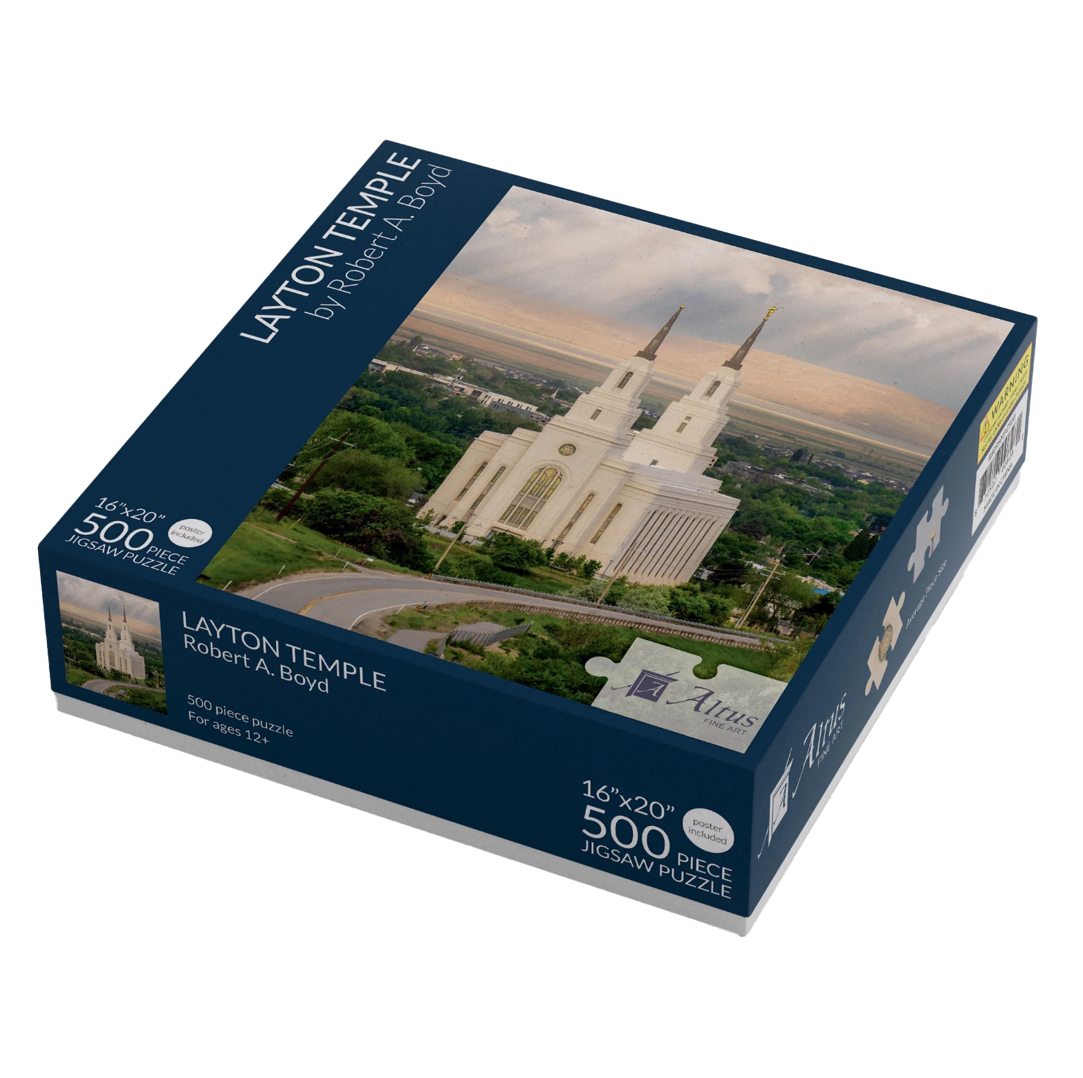 Layton Utah Temple 500 Piece Puzzle, , large image number 3