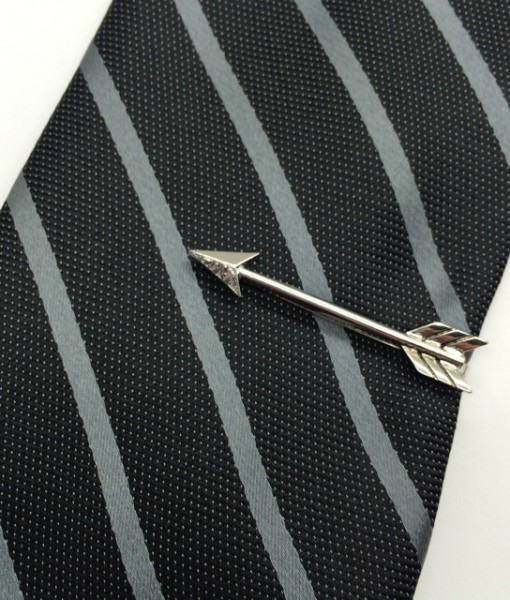 Aim High Arrow Tie Bar, , large