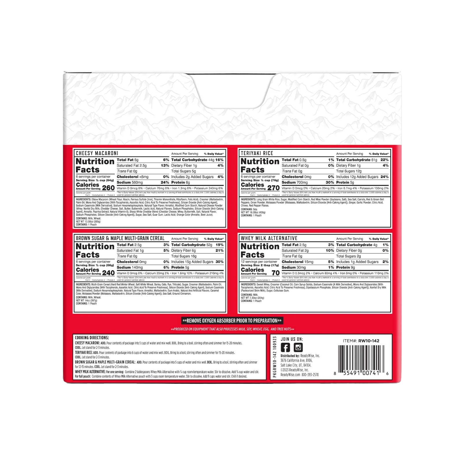 72 Hour Emergency Food Supply, , large image number 5