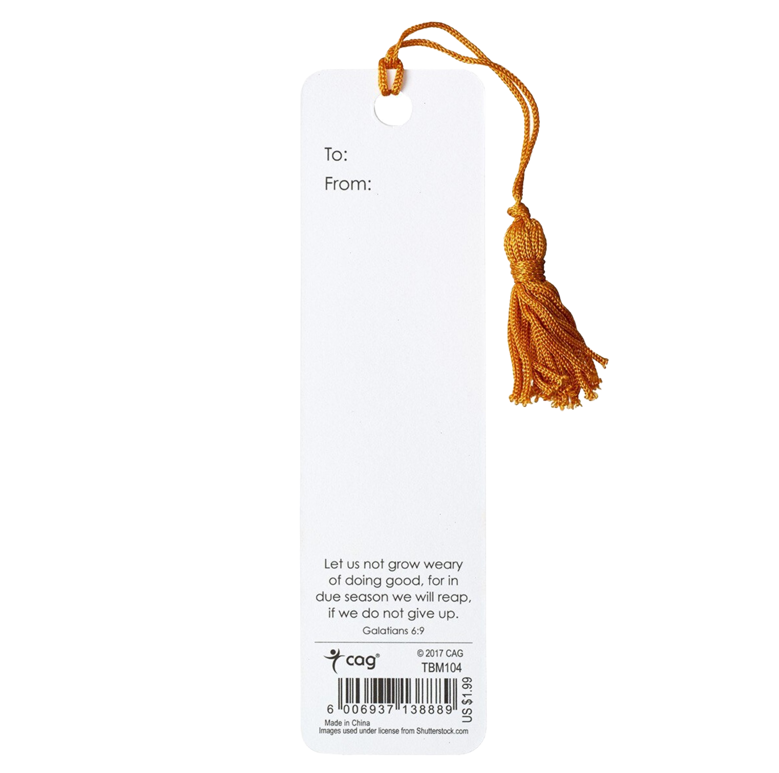 Do All the Good Bookmark, , large