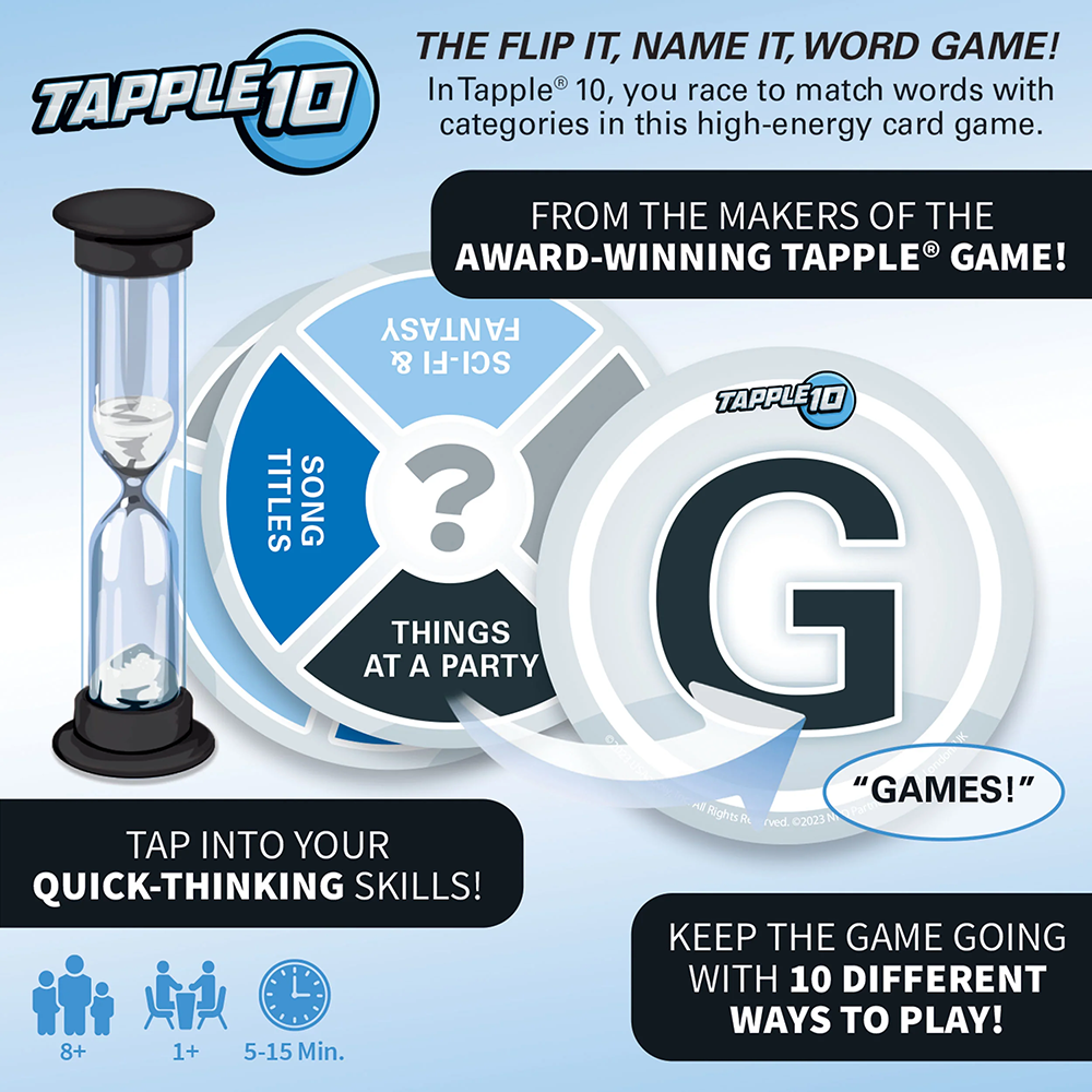 Tapple 10 Card Game, , large image number 3