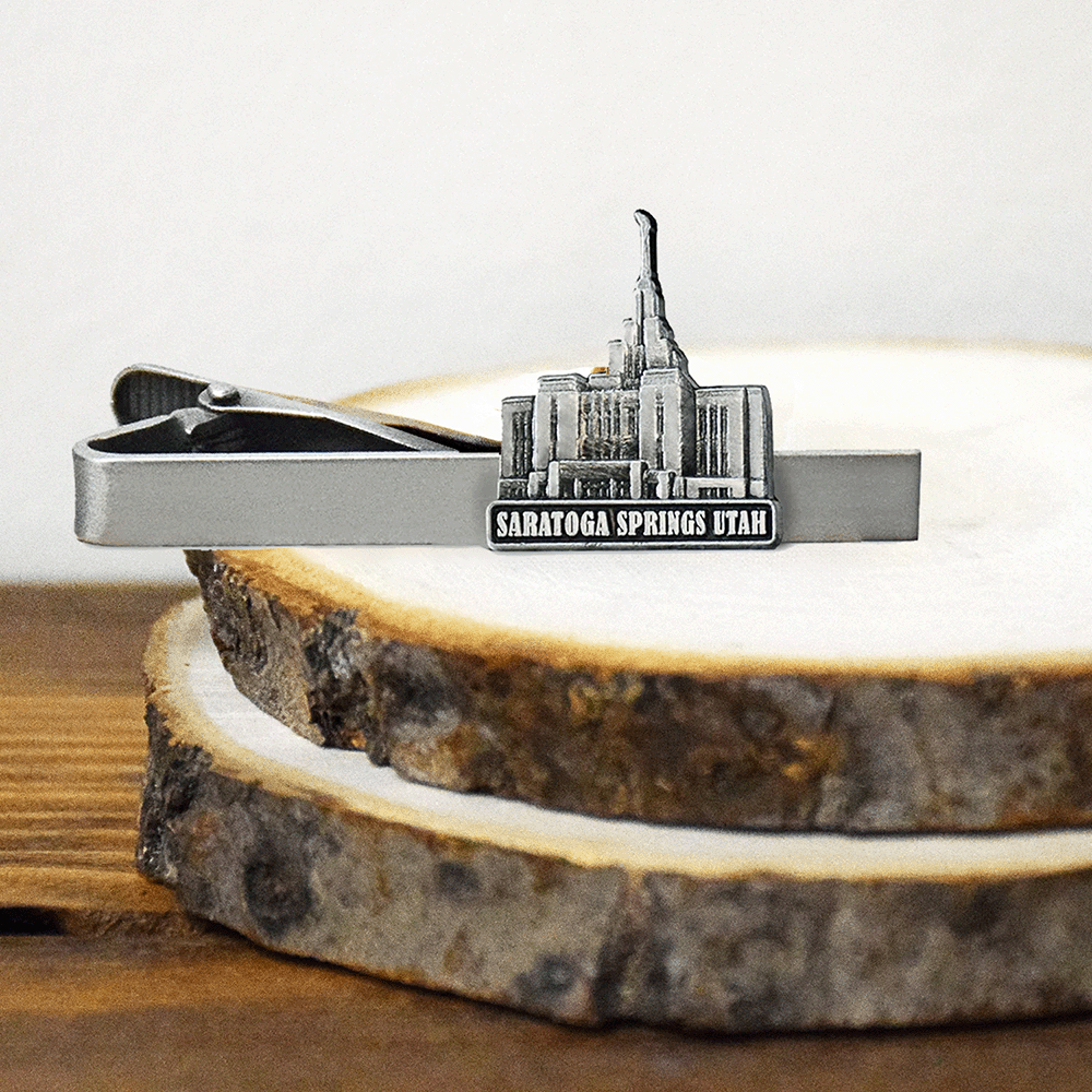 Saratoga Springs Temple Tie Bar, , large image number 4