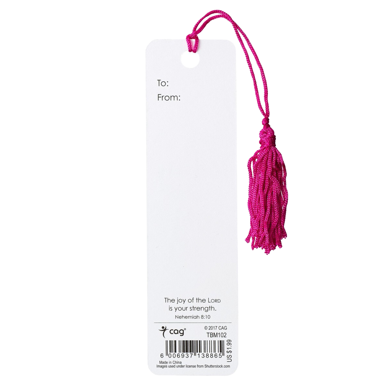 Today I Choose Joy Bookmark, , large