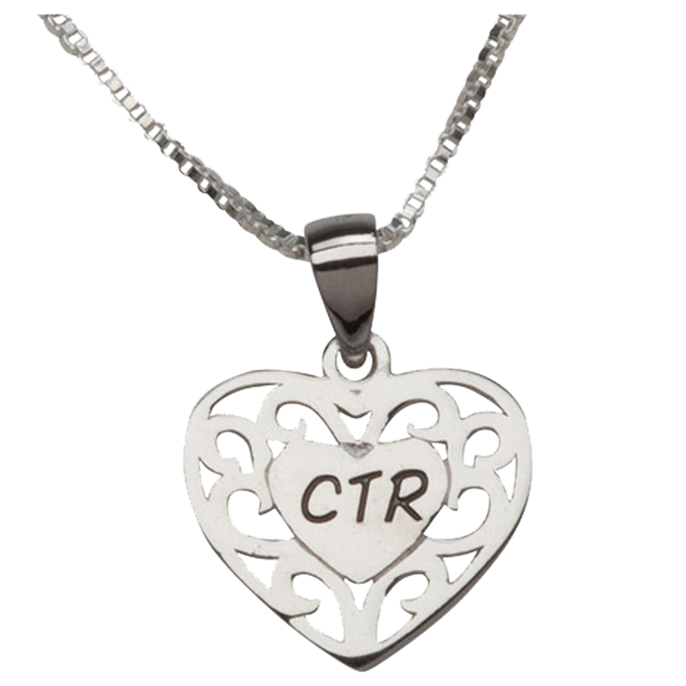 CTR Heart Necklace, , large