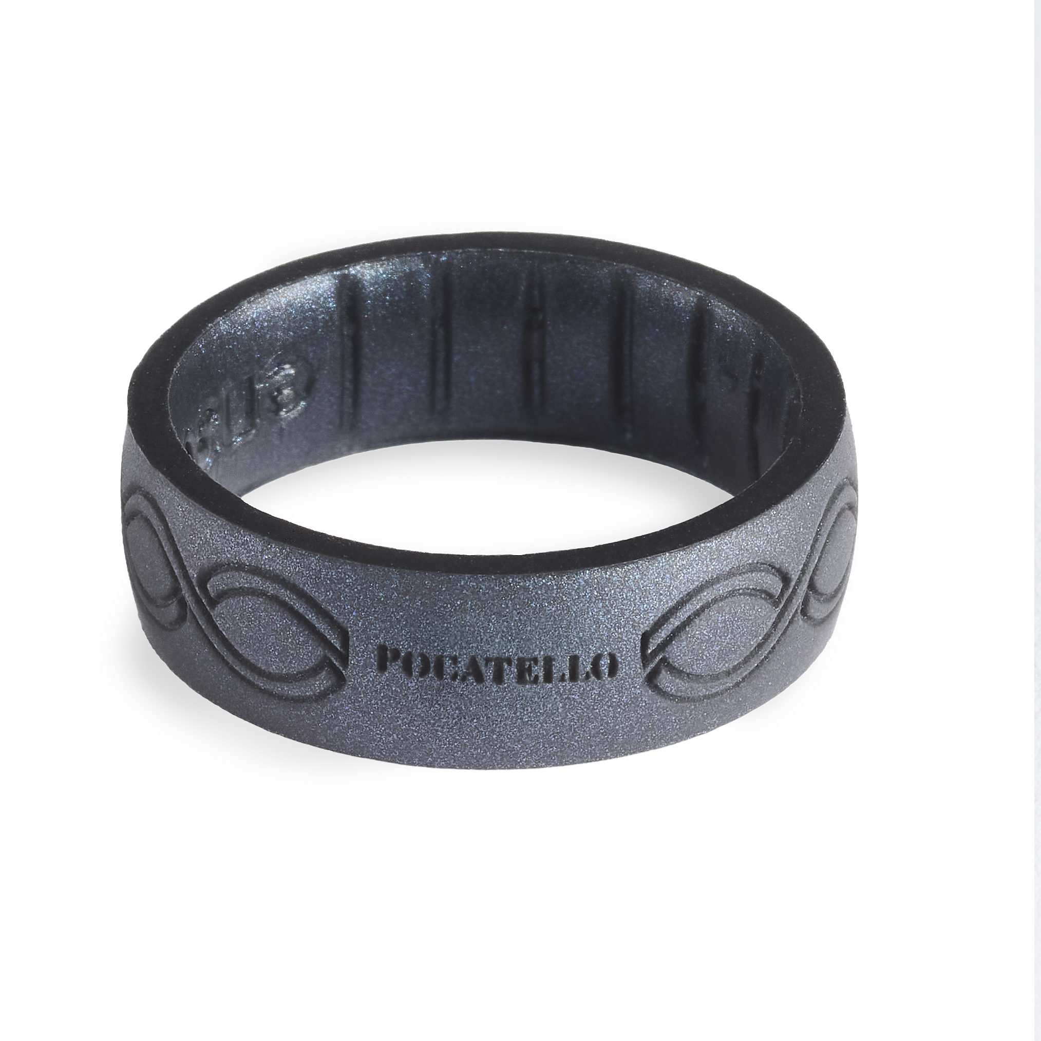 Pocatello Temple Silicone Ring, , large