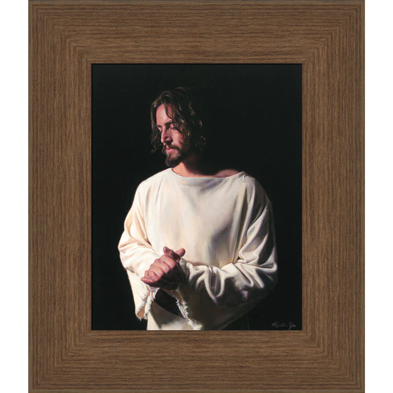 And I Partook (12x14 Framed Paper Print)