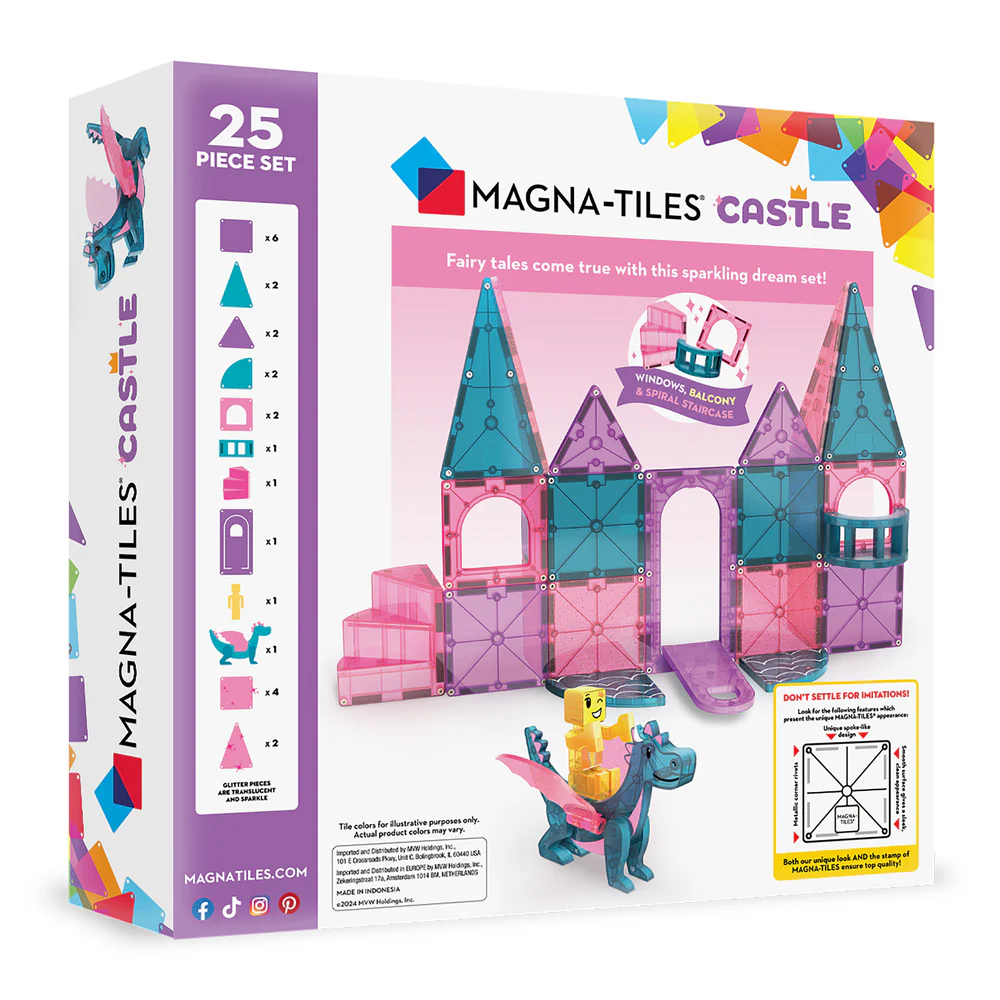 Magna Tiles Castle 25 Piece Set, , large