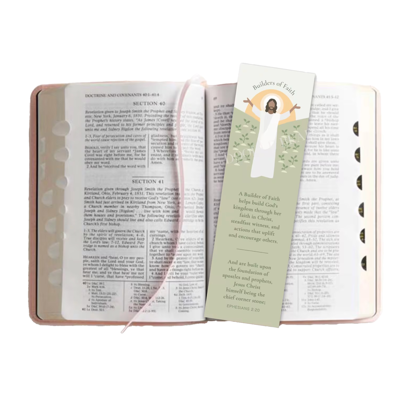 Builders of Faith Bookmark, , large image number 2