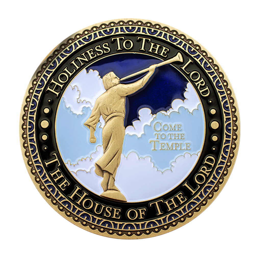 St. George Utah Temple Medallion Coin, , large image number 2