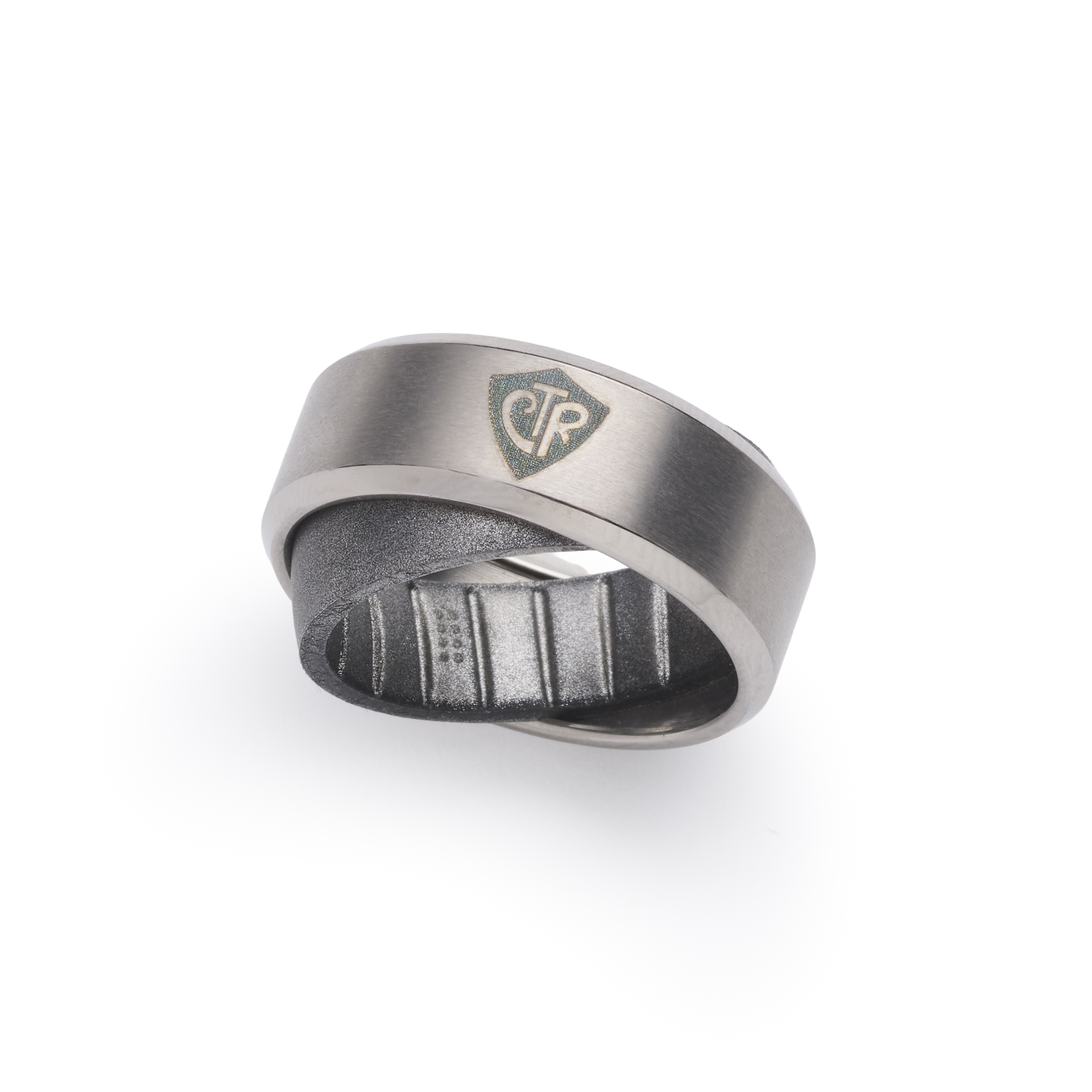 Hybrid Silver CTR Ring Set, , large