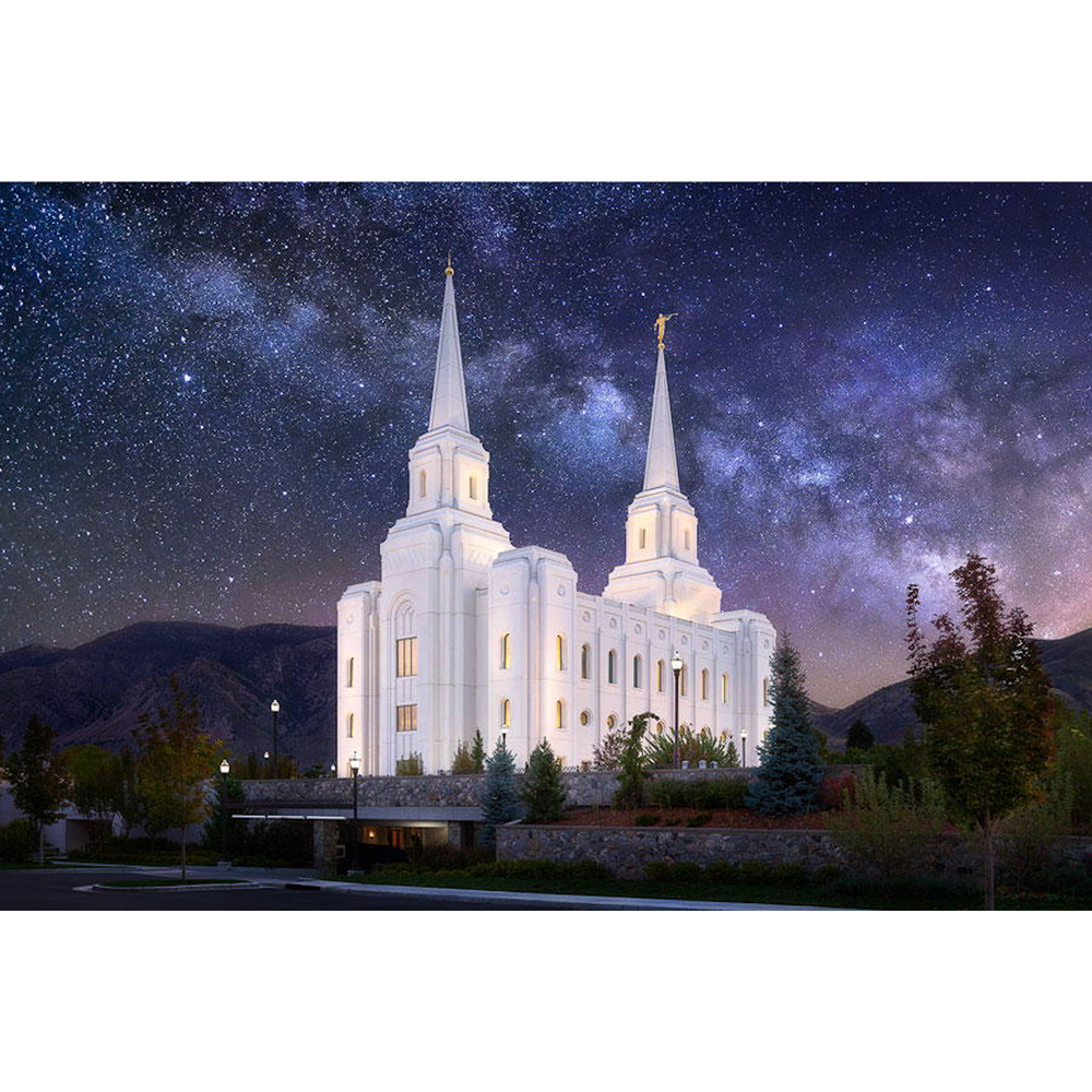 Brigham City Utah Temple - For Eternity Print