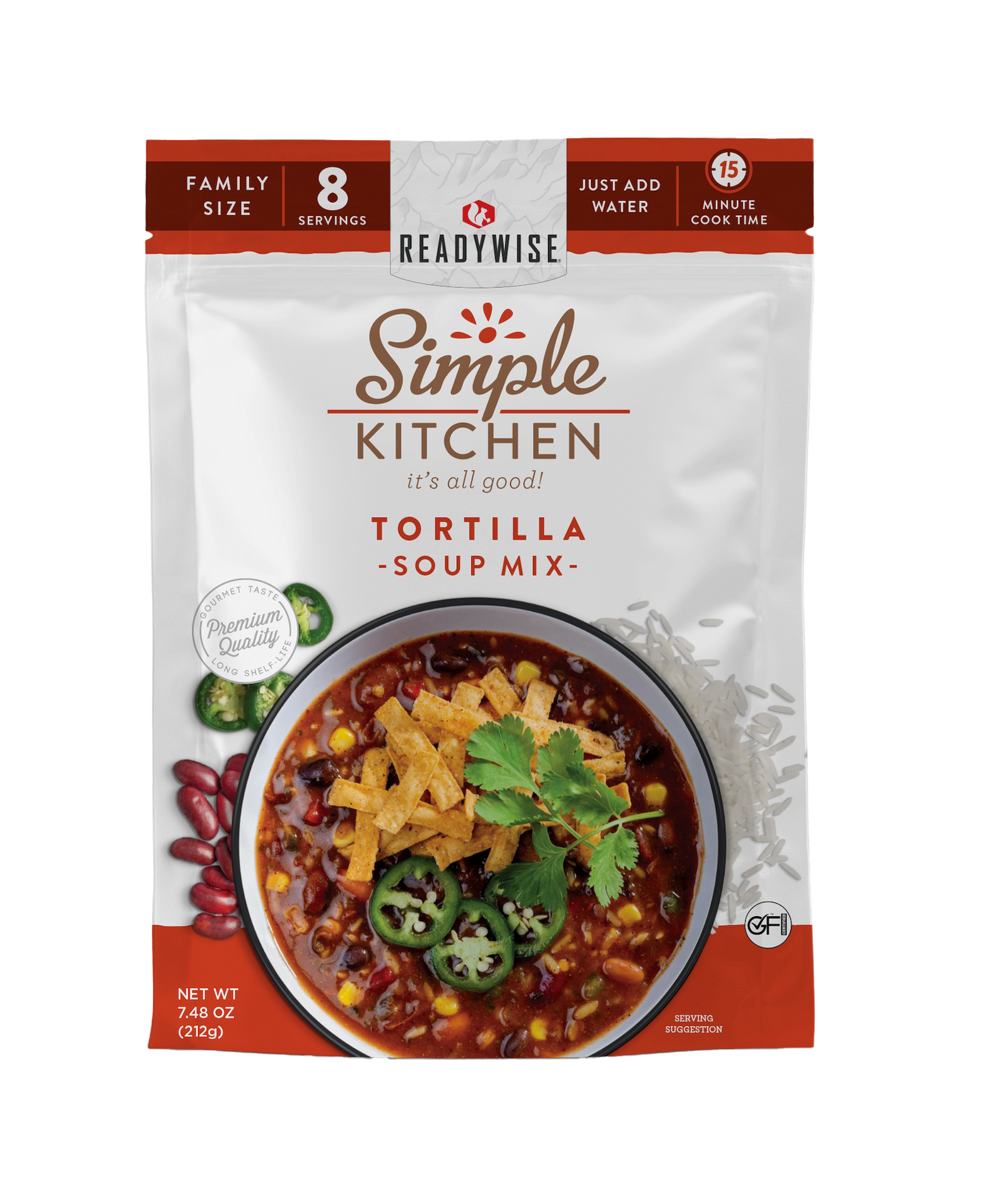 Simple Kitchen Tortilla Soup Mix Single Pouch