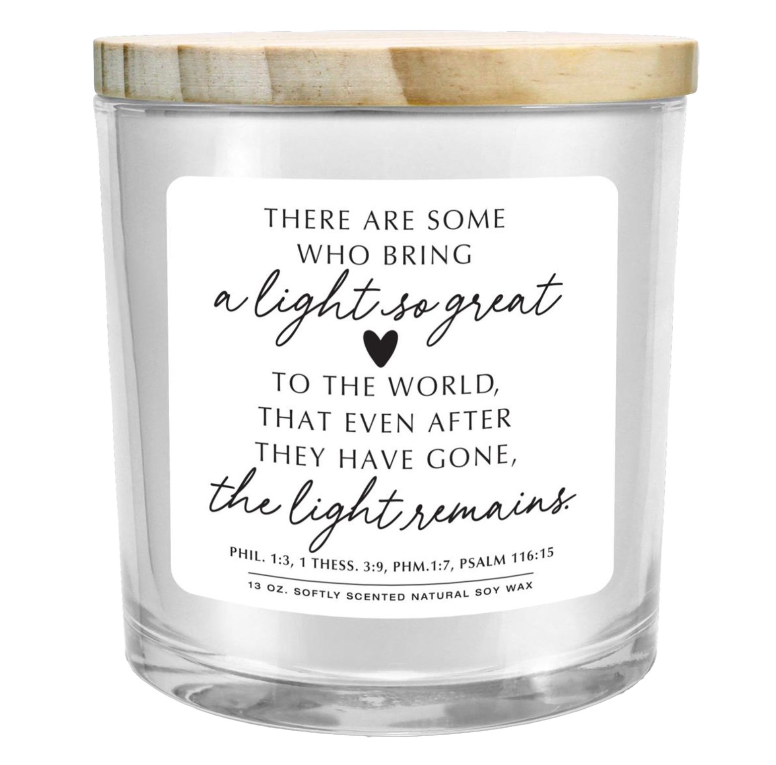 Light So Great Candle