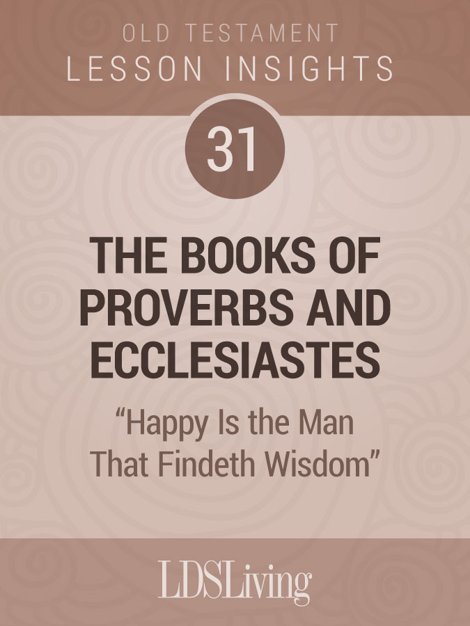 Lesson Insights Old Testament #31