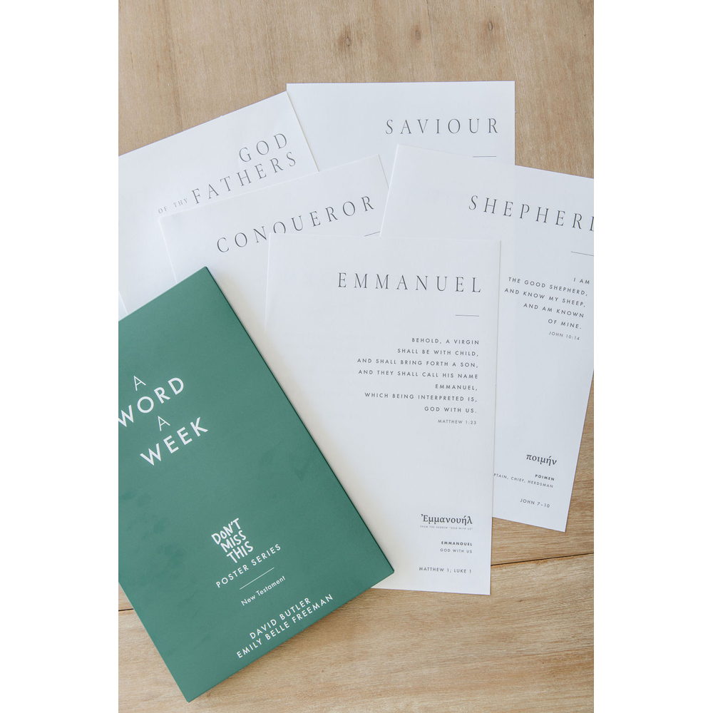Don't Miss This New Testament Poster Set, , large
