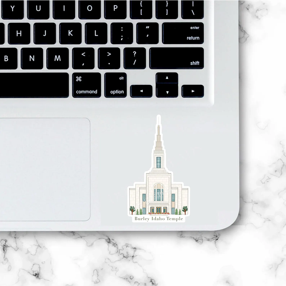 Burley Temple Sticker, , large
