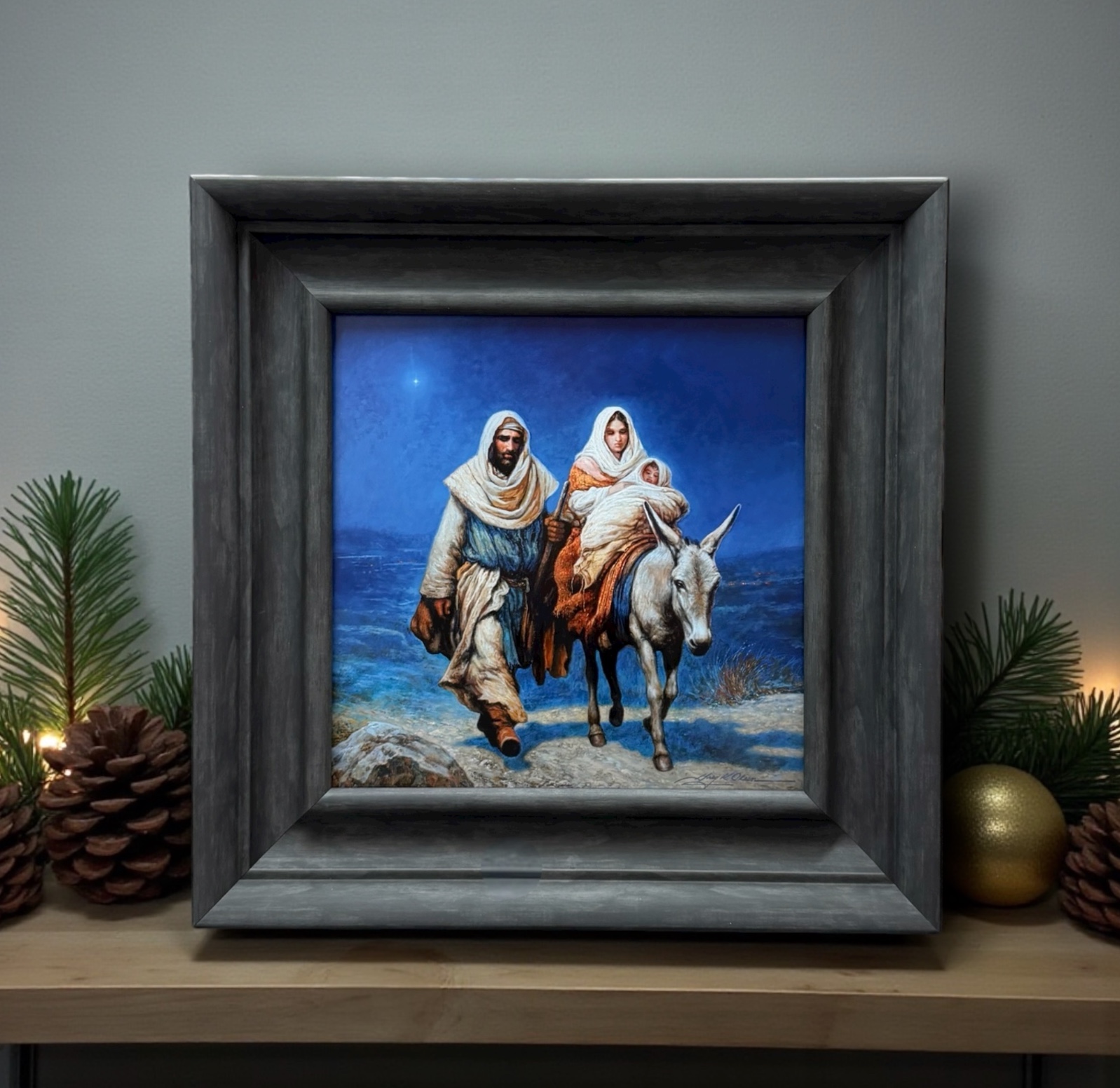 The Star of Bethlehem (18.5x18.5 Framed Paper Print), , large image number 4