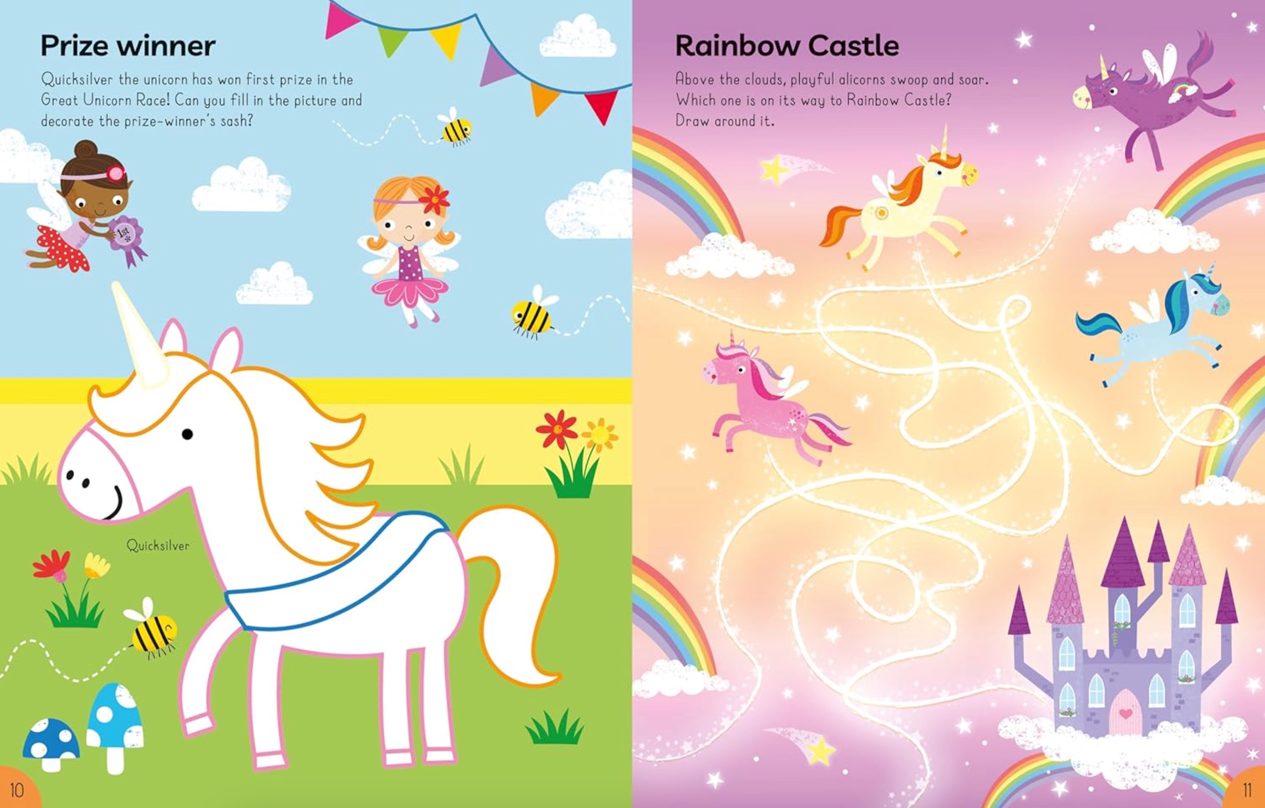 Big Activity Book Unicorns, , large image number 1