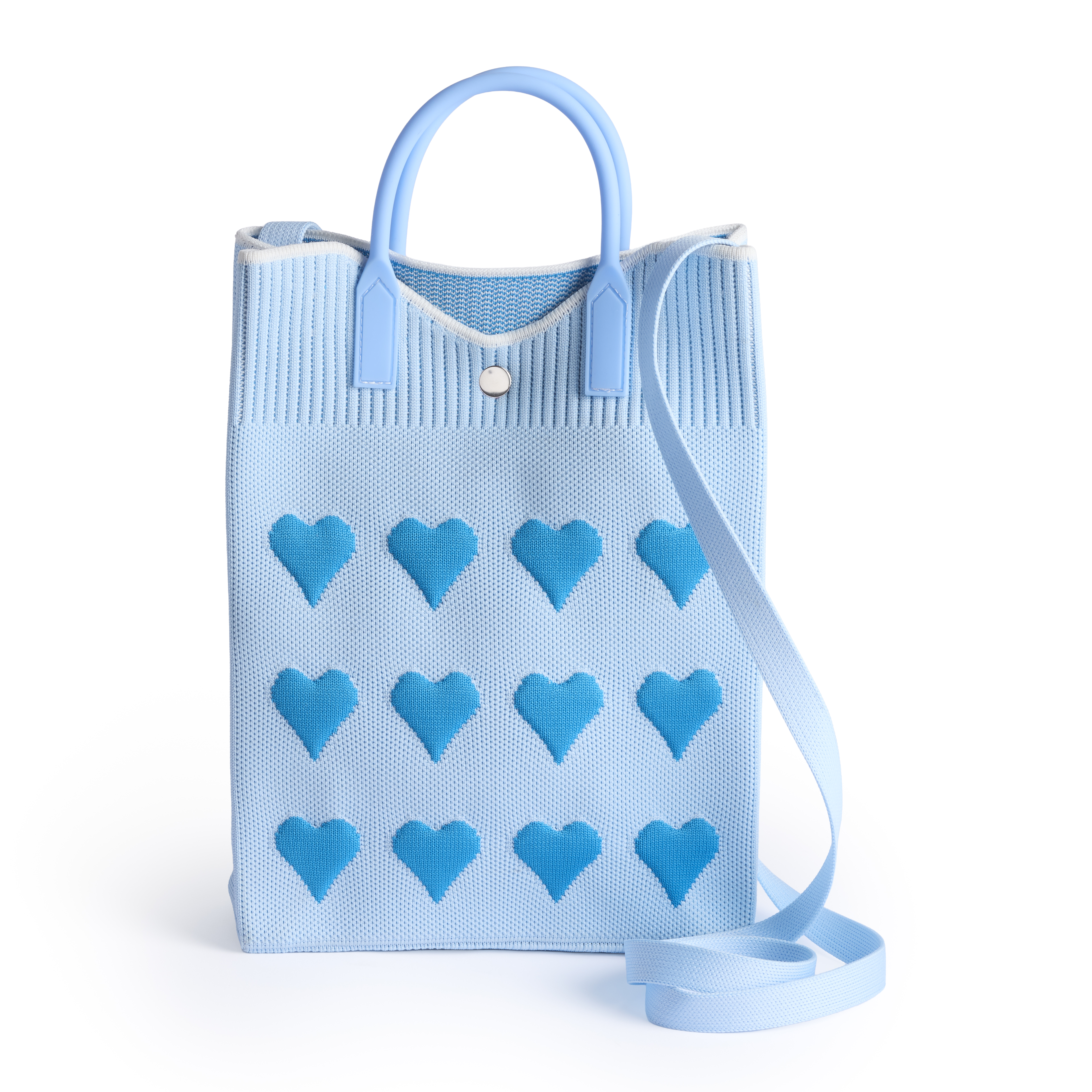 Knitted Heart Scripture Tote, , large image number 8