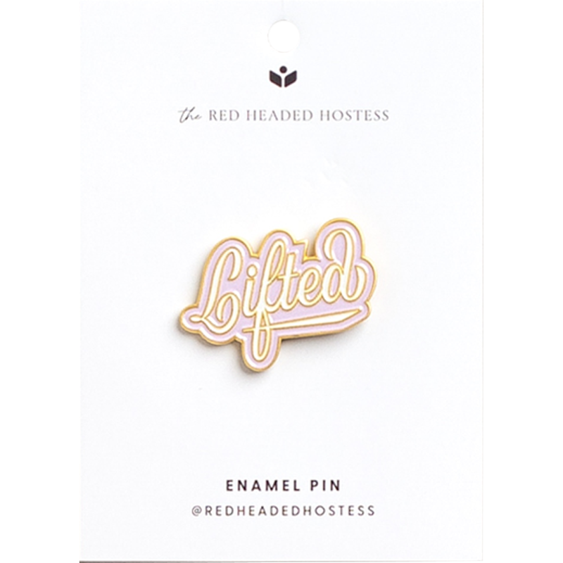 Lifted Enamel Pin